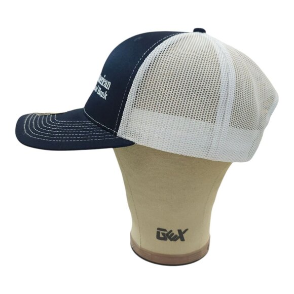 First American National Bank Mesh Snapback Cap Trucker Embroidered Hat NWOT - Picture 11 of 14